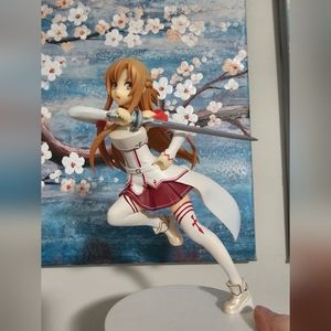 Anime Sword Art Online SAO Senkou No Asuna Yuuki figure from Taito